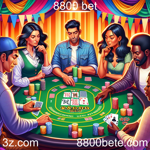 A Magia dos Jogos de Cartas no 8800 Bet